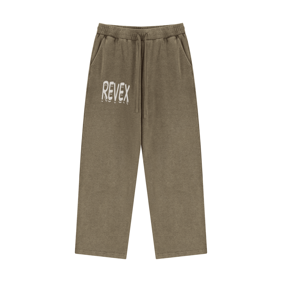 Unisex Mineral Wash Waffle Sweatpants