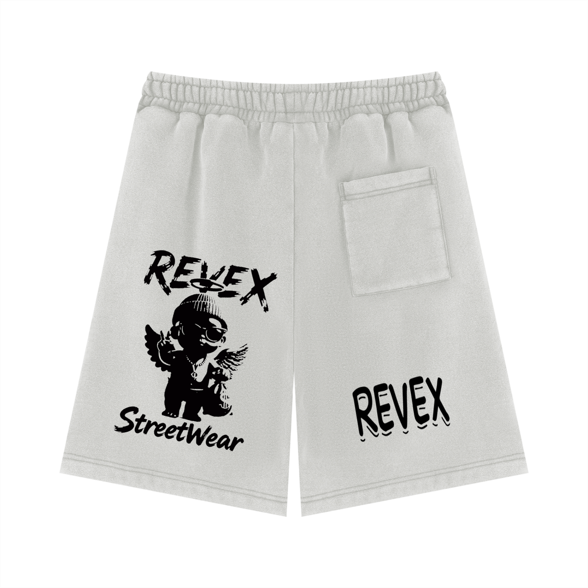 Unisex Vintage Wash Fleece Shorts