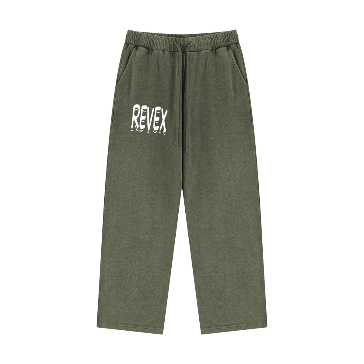 Unisex Mineral Wash Waffle Sweatpants